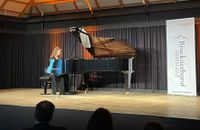 Kristina Semashko, Klavier Foto: Brucknerbund Ansfelden